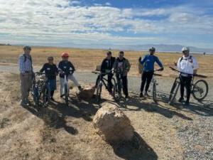 2023 Baylands Bike Ride and Nature Tour group